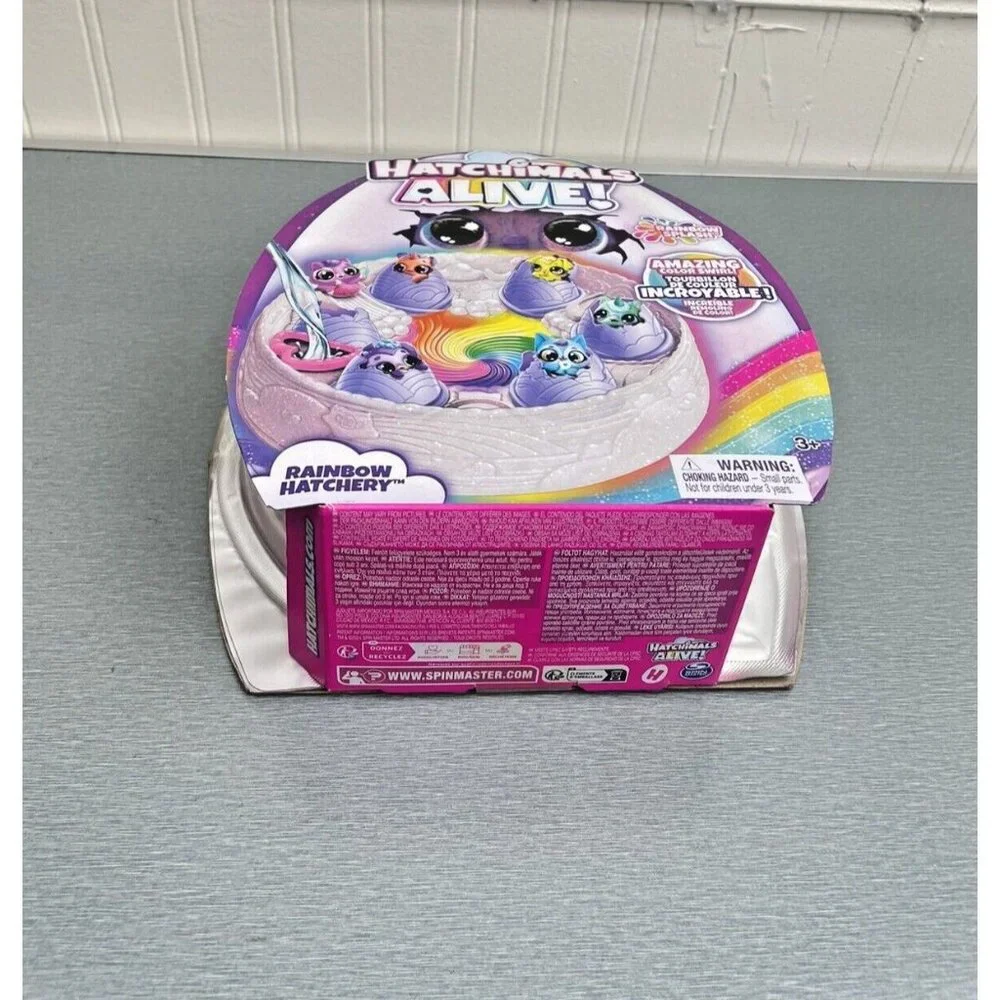 Hatchimals Alive Rainbow Hatchery Water Change Color 6 Characters